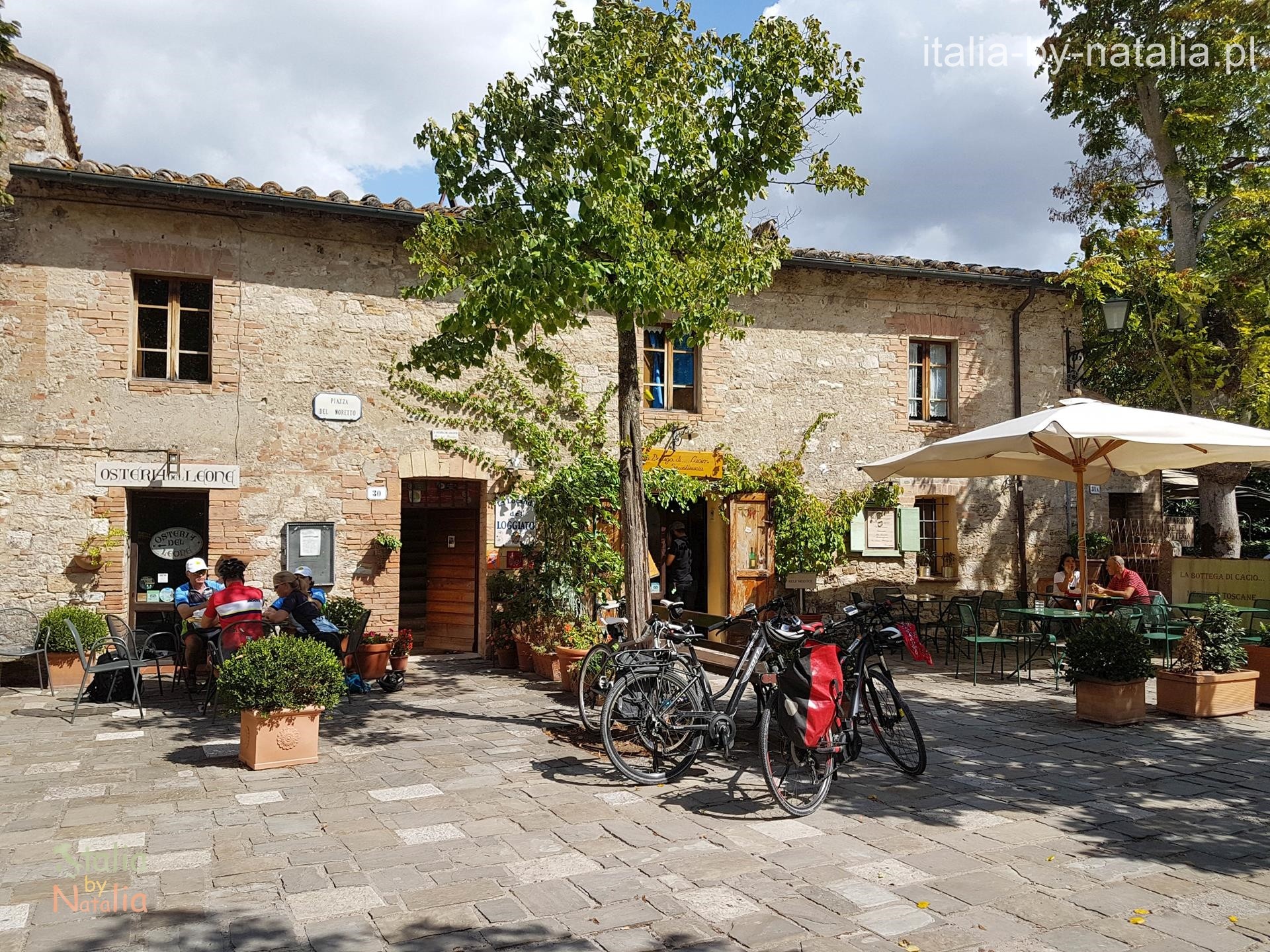 termy w toskanii bagno vignoni Toskania Val d'Orcia Tuscany