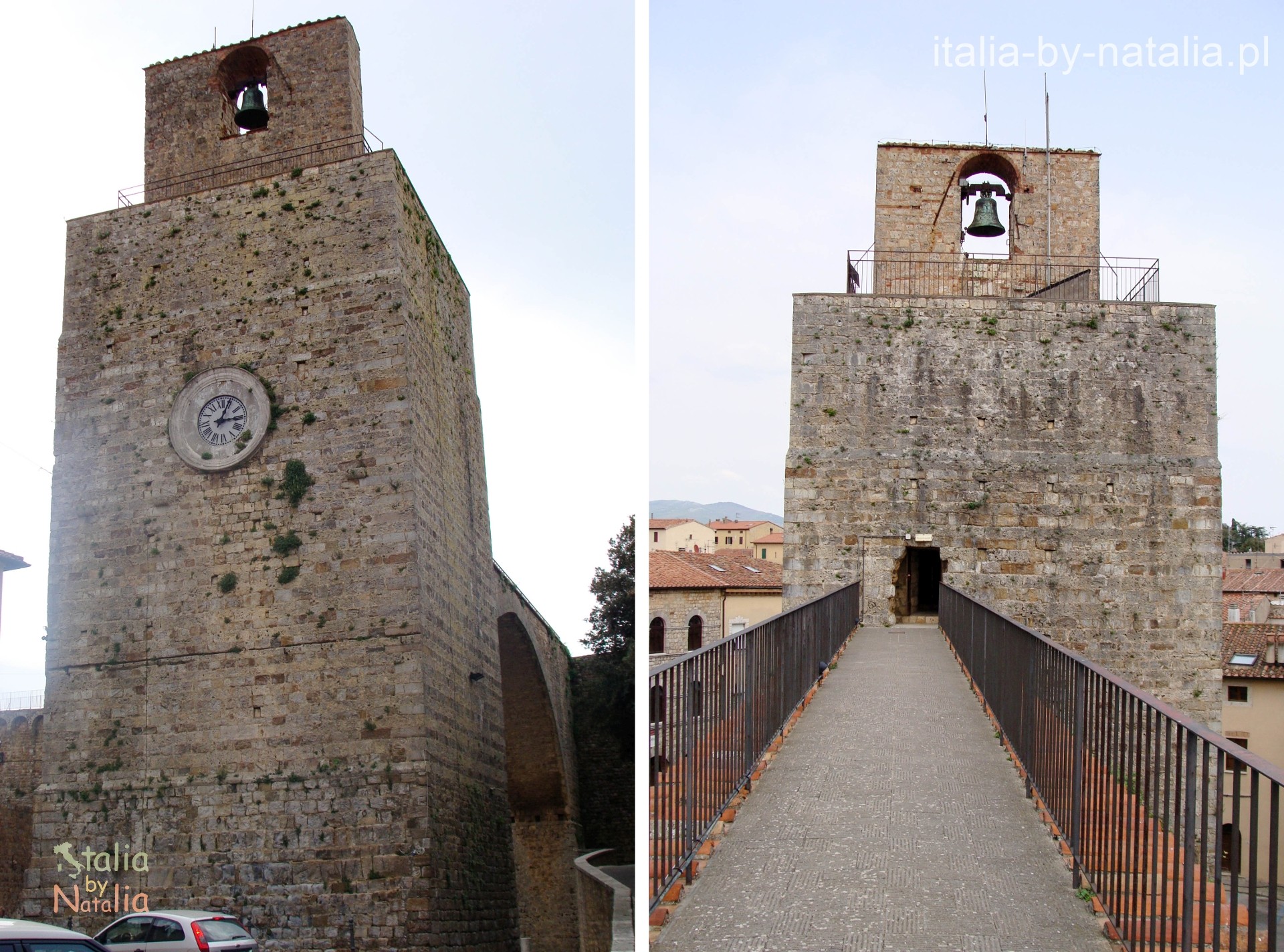 Massa Marittima Toskania Torre del Candeliere Najpiękniejsze widoki Toskanii