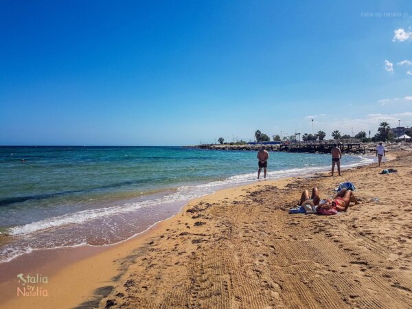 Bari Apulia plaża
