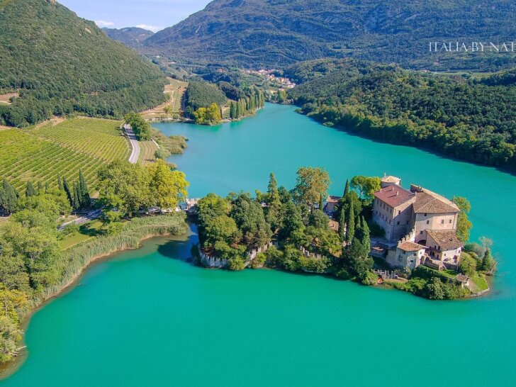 Jezioro Toblino Santa Massenza wycieczka na północ od Garda