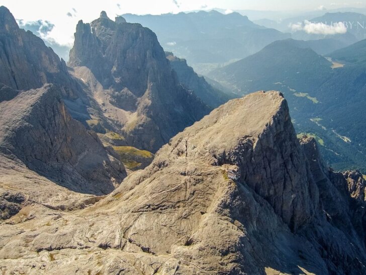 Cima Rosetta trekking Pale di San Martino Dolomity Dolomites San Martino di Castrozza