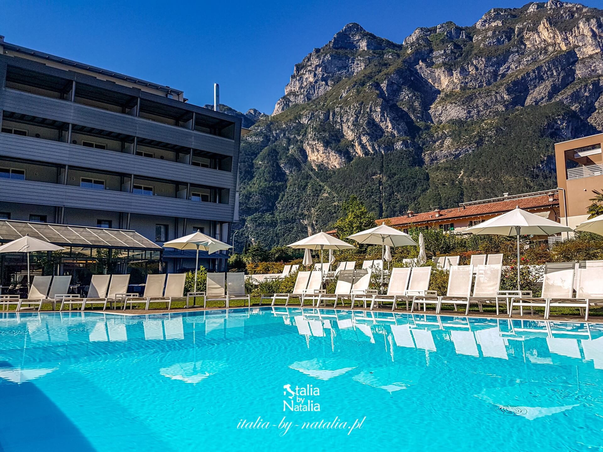 Hotel Luise wyjątkowy nocleg w Riva del Garda jezioro Garda Trentino