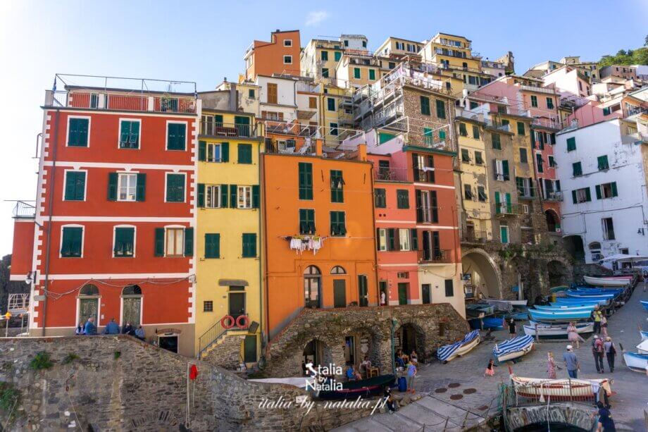 Riomaggiore - najpiękniejsze miasteczko w Cinque Terre, Liguria