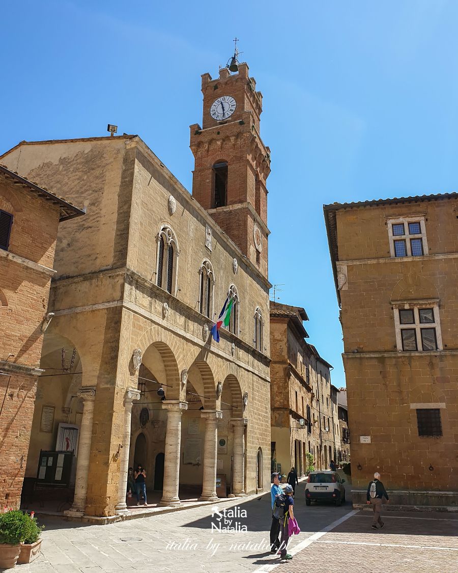 Pienza - perła Toskanii pośród wzgórz Val d'Orcia