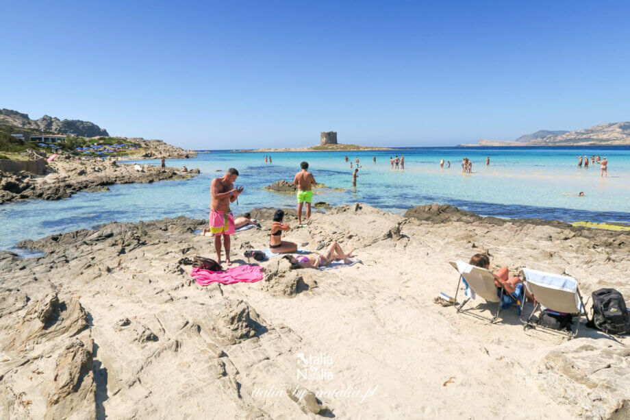 La Pelosa w Stintino, Sardynia - jedna z najpiękniejszy plaż Europy