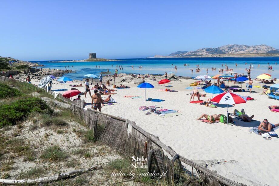 La Pelosa w Stintino, Sardynia - jedna z najpiękniejszy plaż Europy