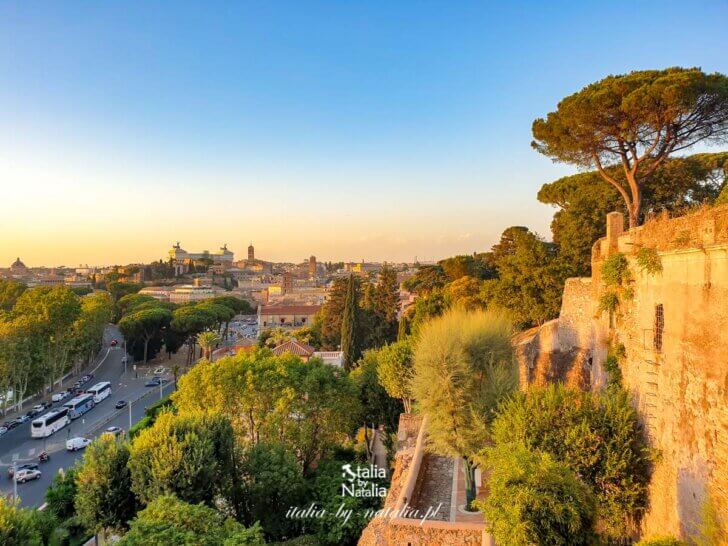 Najpiękniejsze punkty widokowe w Rzymie, w tym wschody i zachody słońca. Przewodnik