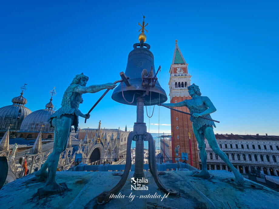 Torre dell'Orologio - wieża zegarowa w Wenecji na Placu św. Marka. Jak ją zwiedzić?